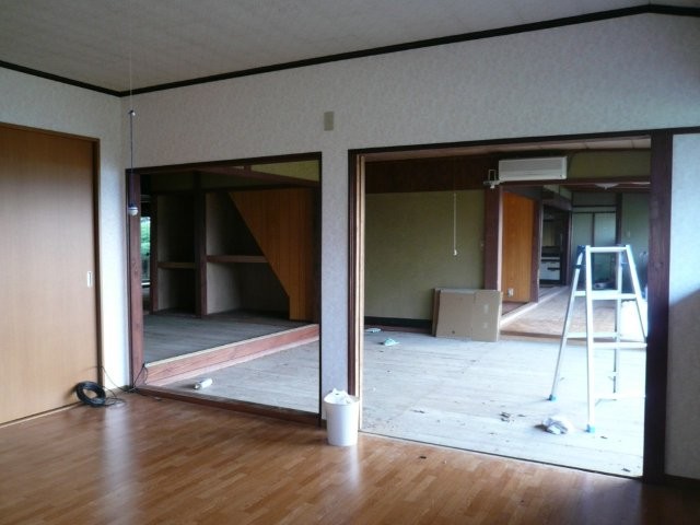 改築前後｜古民家宿