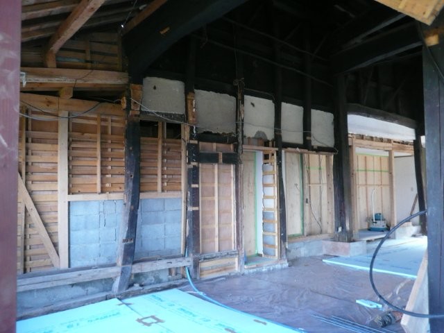 改築前後｜古民家宿