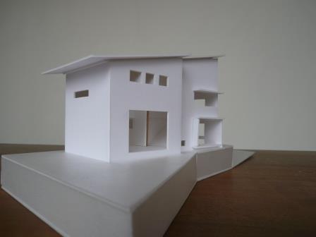 模型作成：毘沙門台の家
