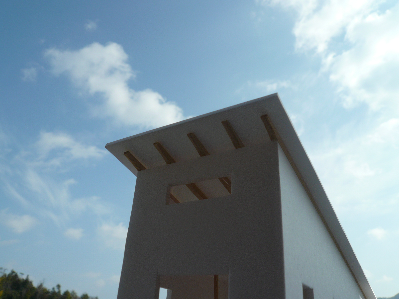 模型作成：毘沙門台の家