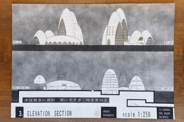 大学の卒業設計　大きい建物の設計